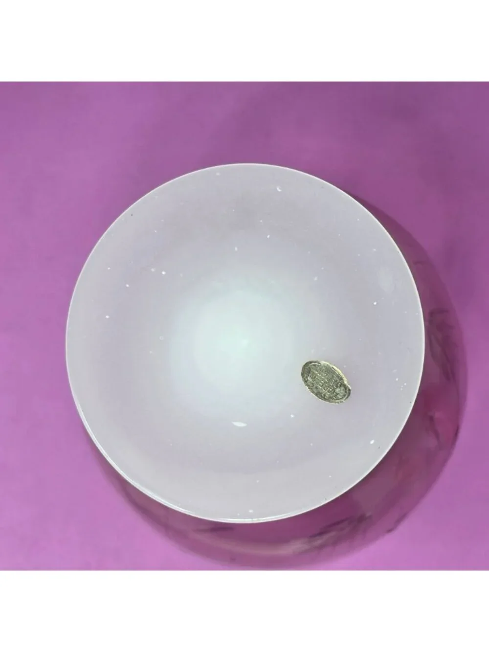 Vintage Made in Japan Amethyst Etched Brandy Snifter Frosted Stem Glass‎